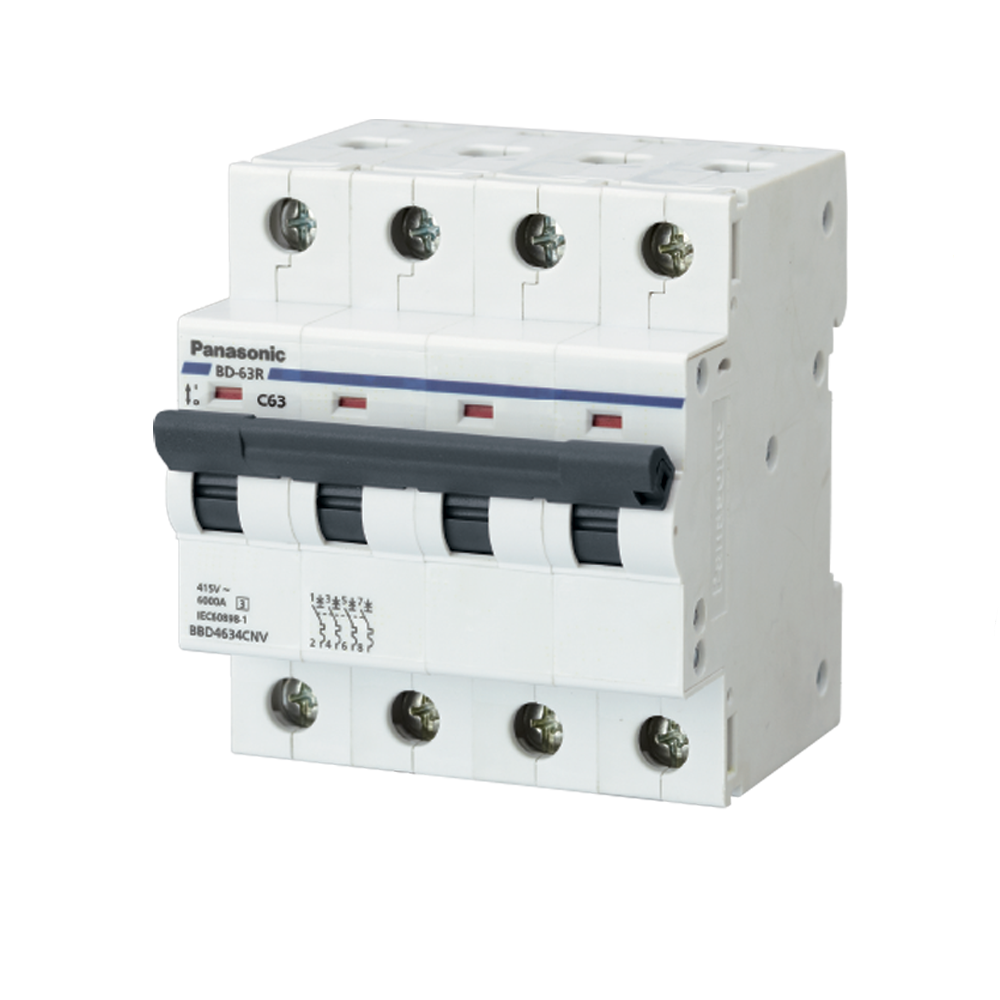 Cầu dao tự động DIN MCB 4P - BBD4404CNV