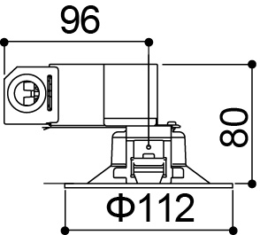 Đèn LED Downlight One-Core tròn chống ẩm Panasonic 5,5W - Ø100mm - HH-LD40508K19/HH-LD20508K19