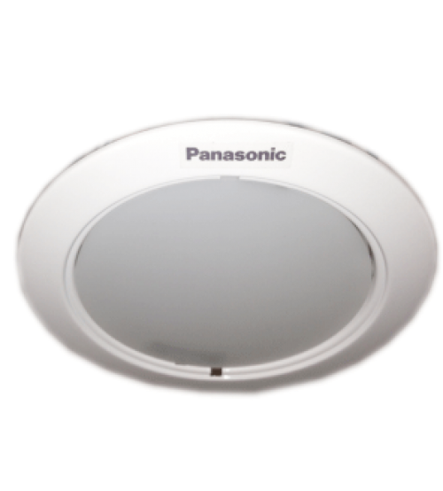 Đèn Downlight lắp đứng Panasonic - Viền trắng, choá bạc, kính trơn - NLP72392/NLP72492