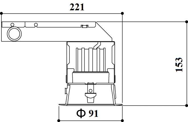 Đèn Downlight LED điều chỉnh góc chiếu Panasonic - 24°/ 7W - NNP21101/NNP21102