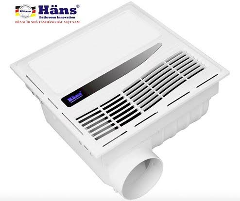Quạt sưởi nhà tắm âm trần Hans có công tắc điều khiển HA-S