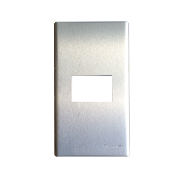 Mặt kim loại dùng cho 1 thiết bị (bằng nhôm) - WEG6501-1
