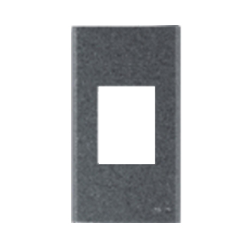 Mặt dùng riêng cho WEV1181SW / WEV1191SW / 2P MCB (màu xám đen) - WEG680290MB