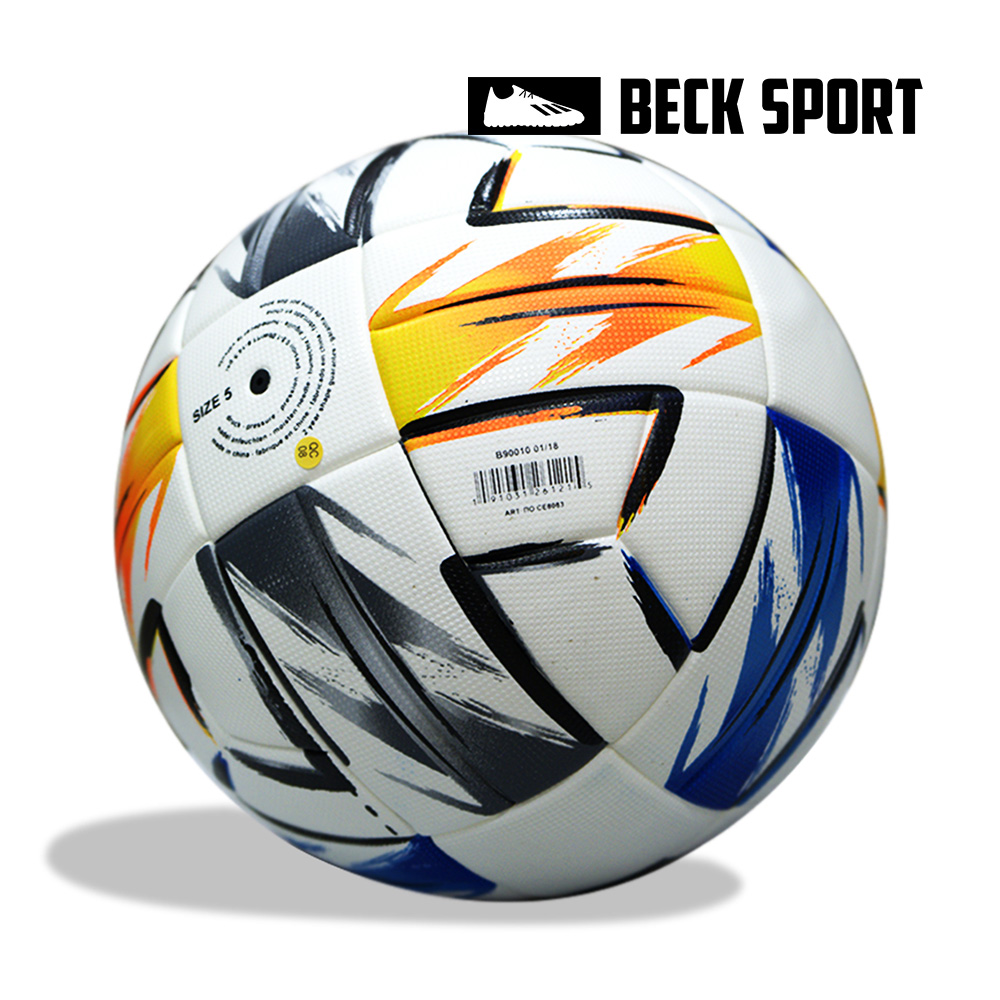 Quả Bóng Đá Euro Adidas Uniforia Size 5 - Trắng Cam Xanh Biển