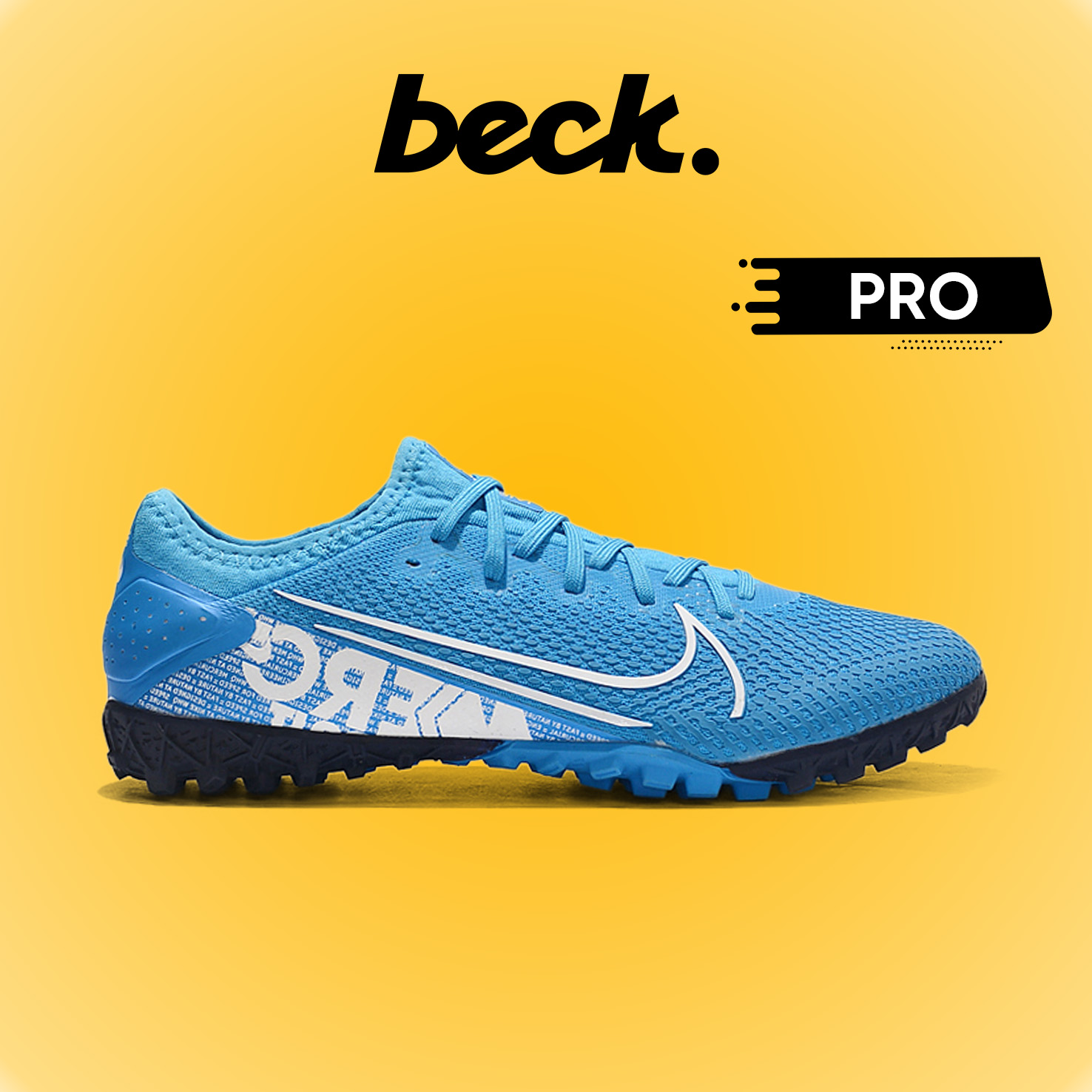 Giày Bóng Đá Nike Mercurial Vapor 13 Pro Xanh Biển Vạch Trắng HQ TF