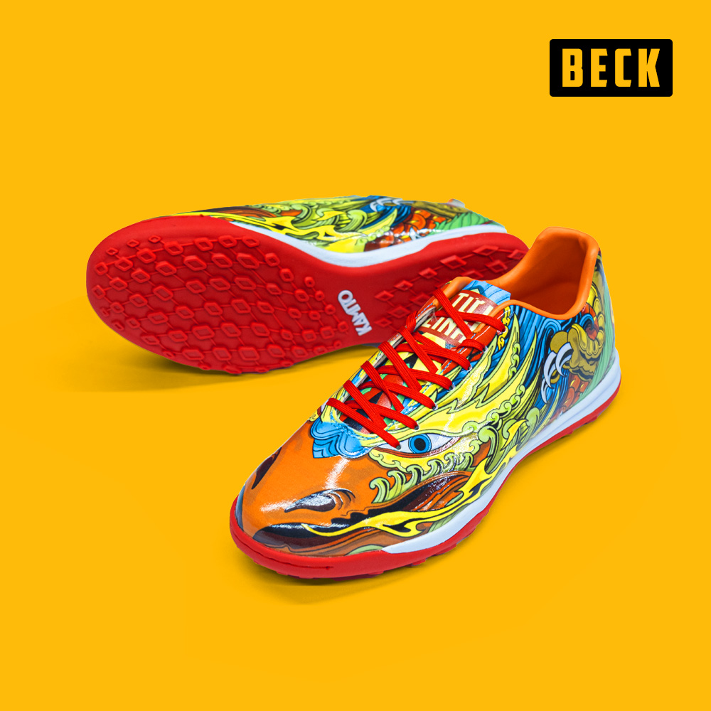 Giày Bóng Đá Trải Nghiệm Kamito Tứ Linh - Phượng Đỏ Chính Hãng TF