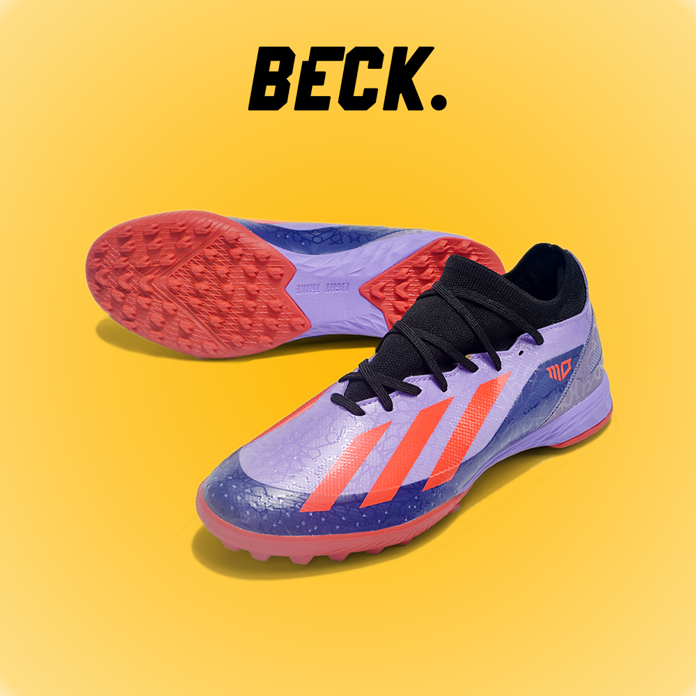 Giày Bóng Đá Adidas X Crazyfast.3 Mohamed Salah Tím TF