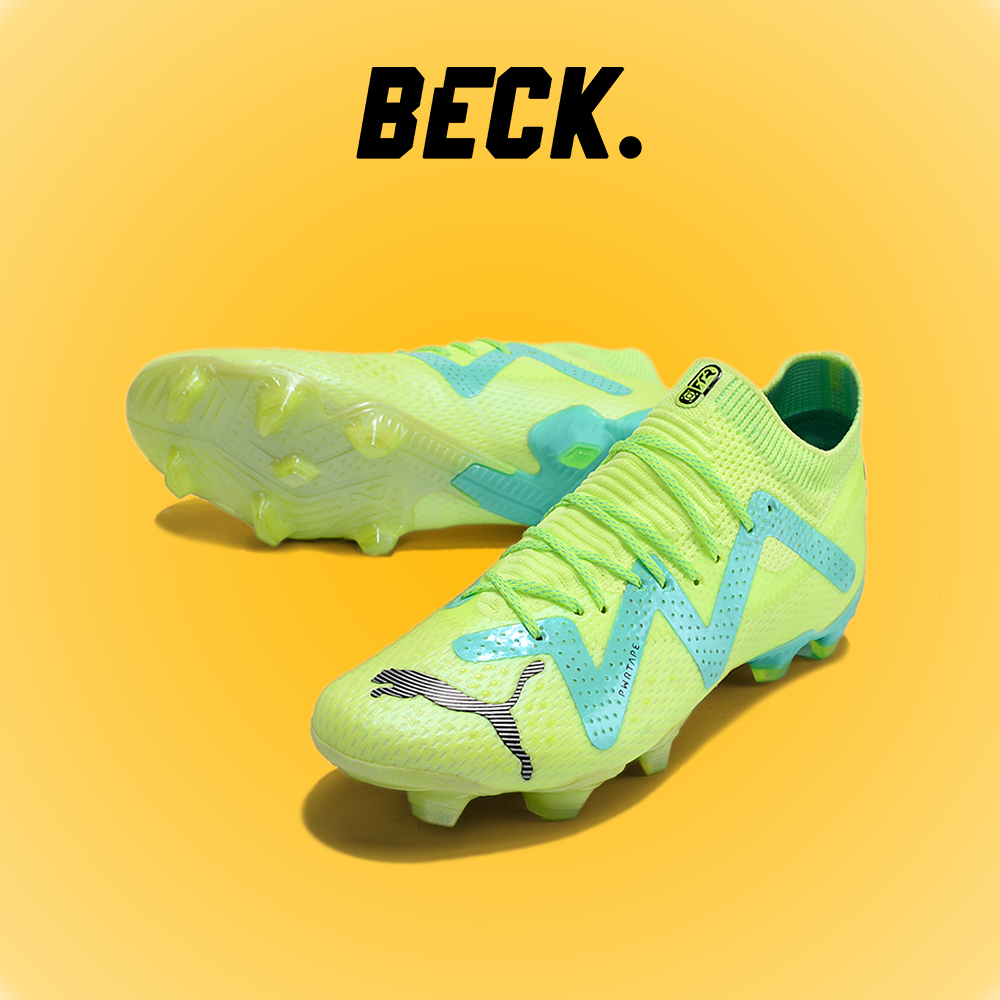 Giày Bóng Đá Puma Future Ultimate Pursuit Xanh Lá Cổ Lửng FG