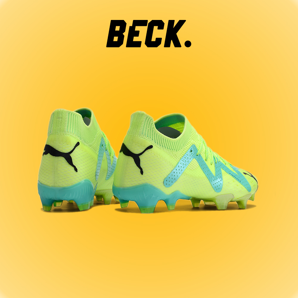 Giày Bóng Đá Puma Future Ultimate Pursuit Xanh Lá Cổ Lửng FG