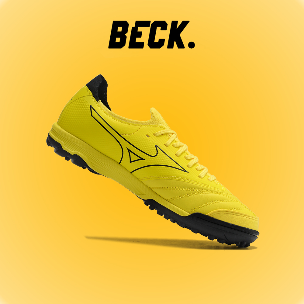 Giày Bóng Đá Mizuno Morelia Neo 3 Sala Beta Vàng Đen HQ TF