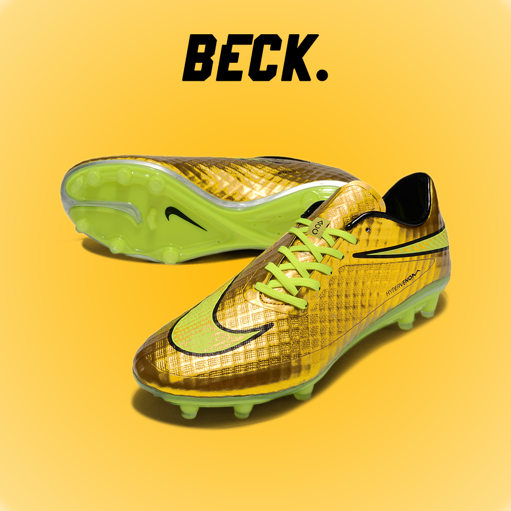 Giày Bóng Đá Nike Hypervenom Phantom Neymar Vàng Đồng FG
