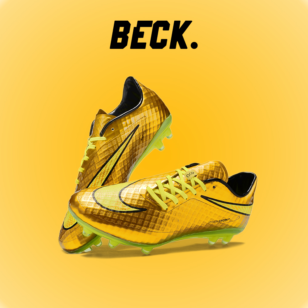 Giày Bóng Đá Nike Hypervenom Phantom Neymar Vàng Đồng FG