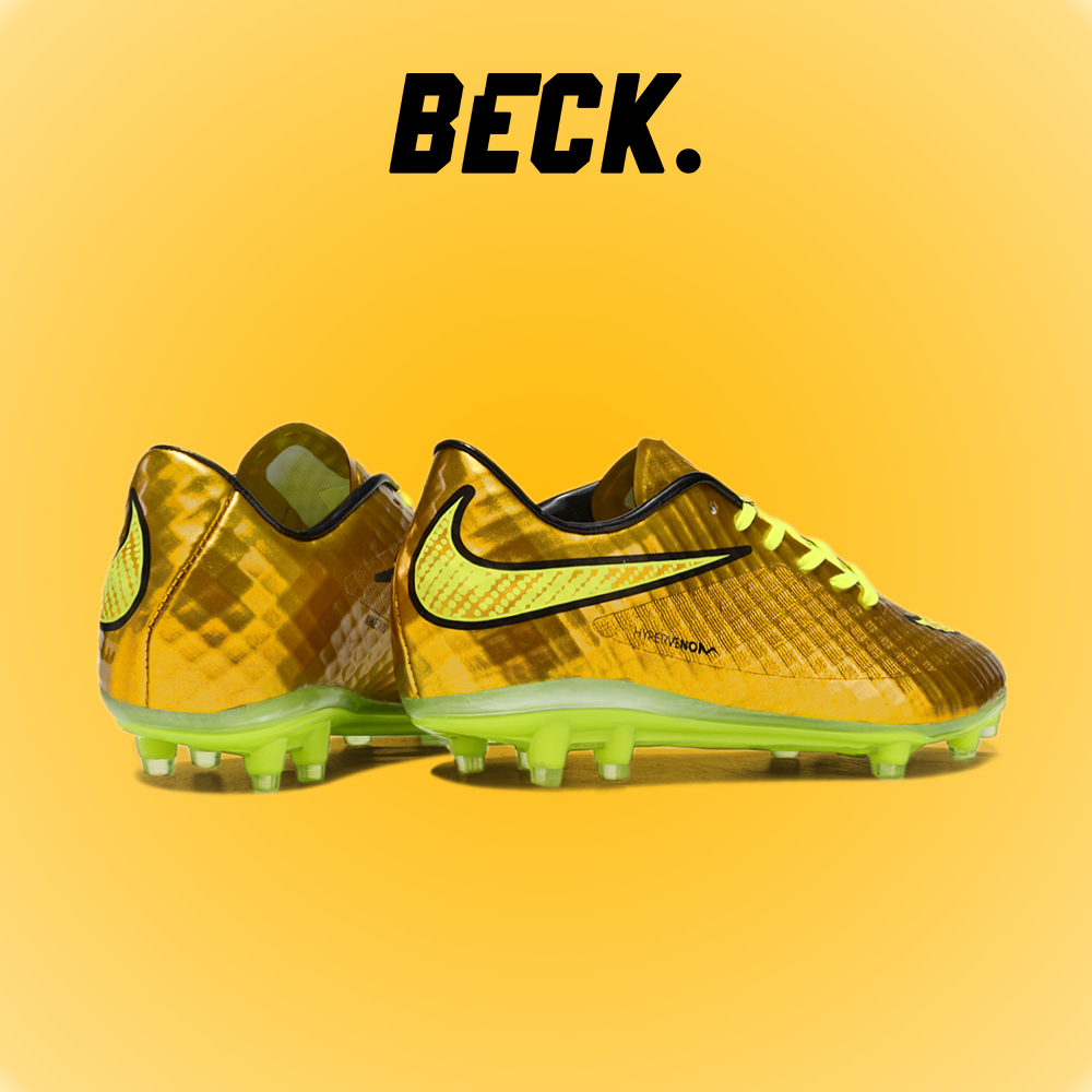 Giày Bóng Đá Nike Hypervenom Phantom Neymar Vàng Đồng FG