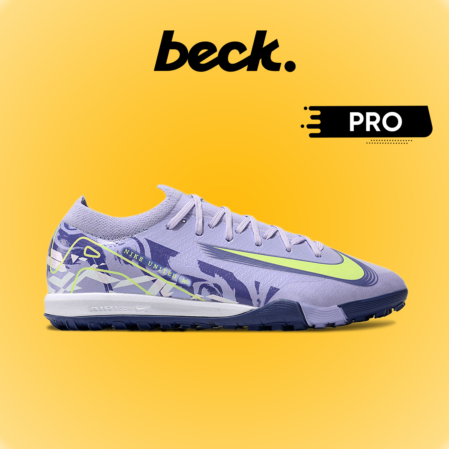 Giày Bóng Đá Nike Mercurial Vapor 16 Pro V1 United Tím Cổ Lửng TF