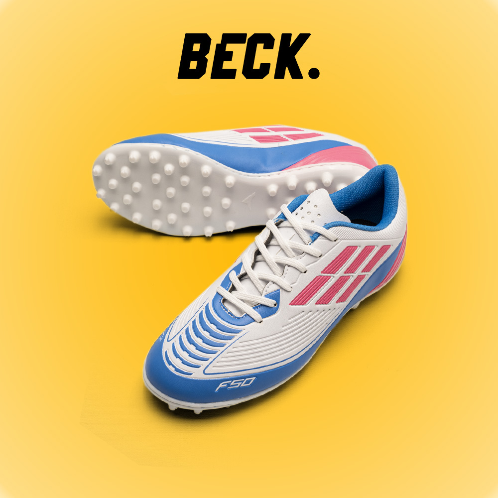 Giày Bóng Đá VN Adidas F50 Pro MG - Trắng Xanh Hồng