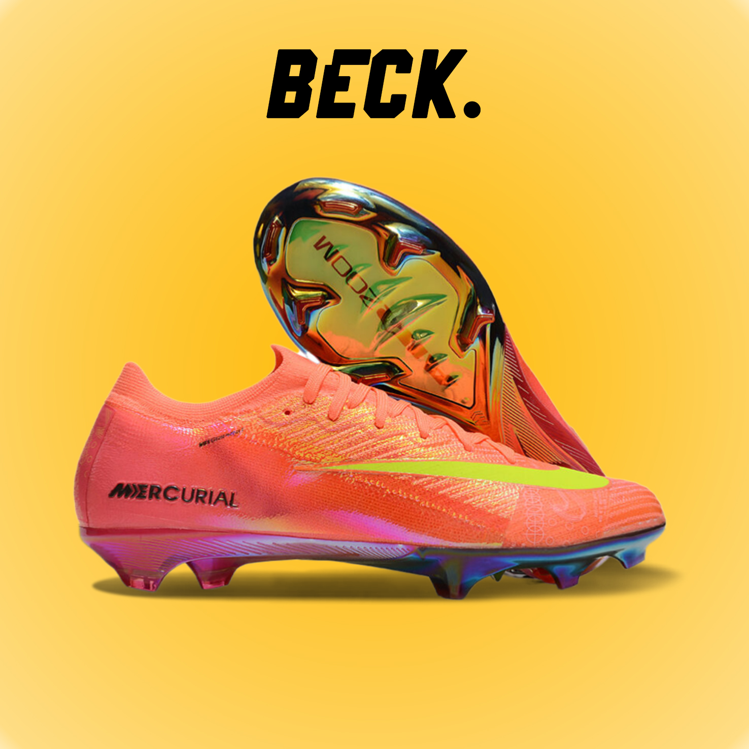 Giày Bóng Đá Nike Mercurial Vapor 16 Elite SE Cam Cổ Lửng Đế Bóng FG