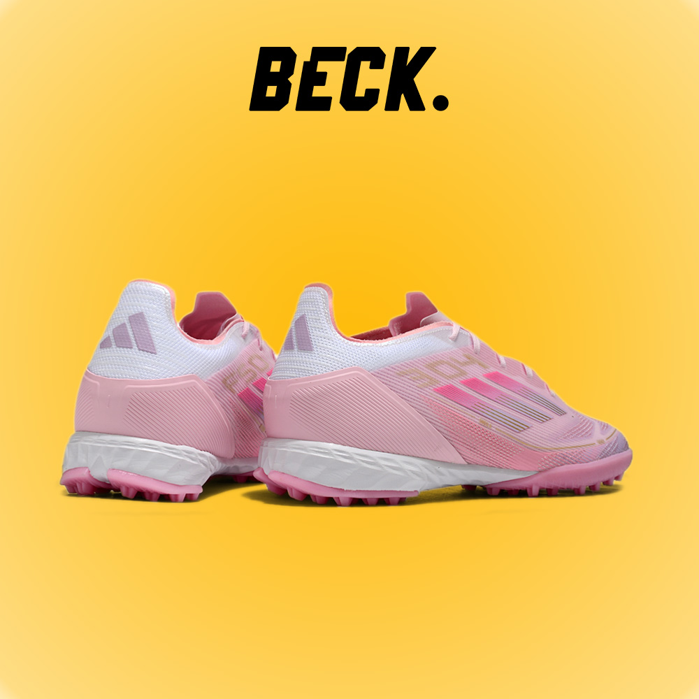 Giày Bóng Đá Adidas F50 PRO Lamine Yamal Hồng Lưỡi Gà Liền HQ TF