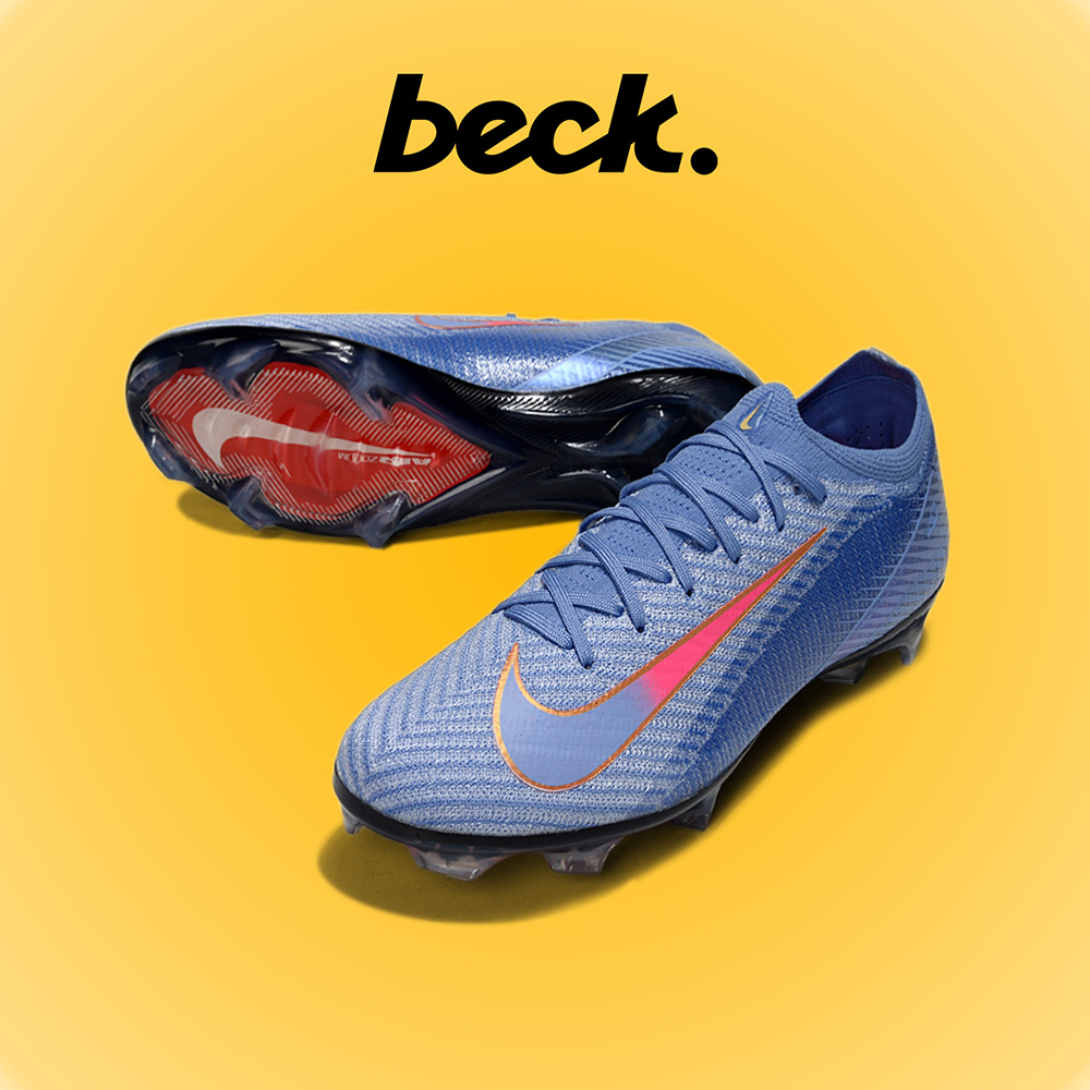 Giày Bóng Đá Nike Mercurial Vapor 16 Elite Xanh Coban Vạch Hồng HQ FG