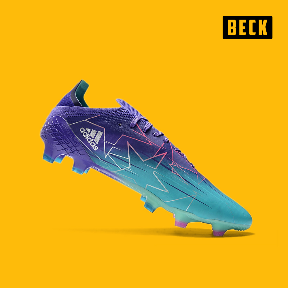 Giày Bóng Đá TQ Adidas X Speedflow.1 UEFA Champions League Tím Xanh Ngọc FG