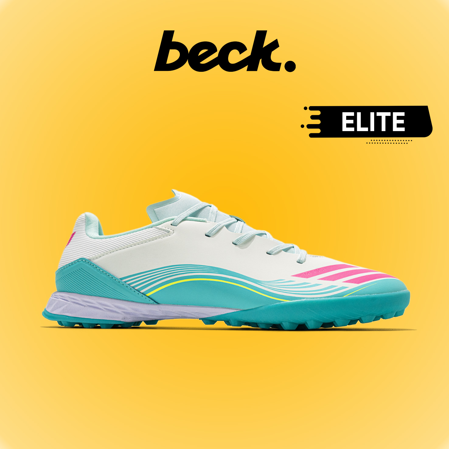Giày Bóng Đá Adidas F50 Elite  V1 Messi Trắng Xanh Ngọc Hồng TF