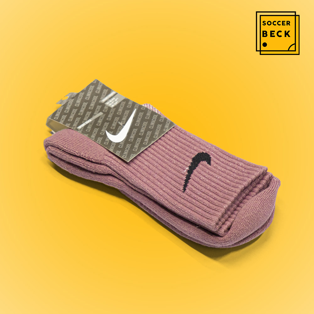 Tất Nike Dri-Fit Cao Cấp Cổ Lửng - Nâu Đất