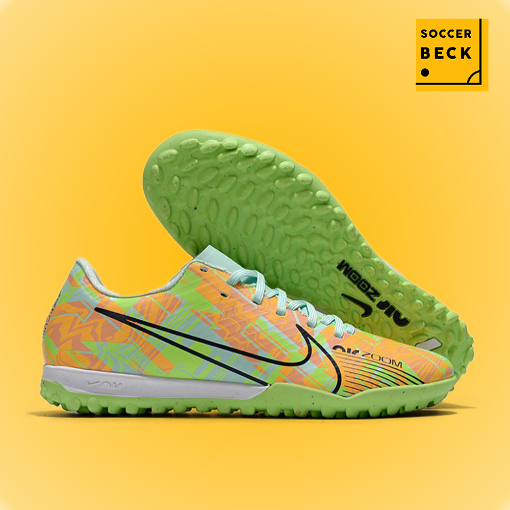 Giày Bóng Đá Trẻ Em TQ Nike Mercurial Vapor 15 Academy Xanh Lá Cam TF