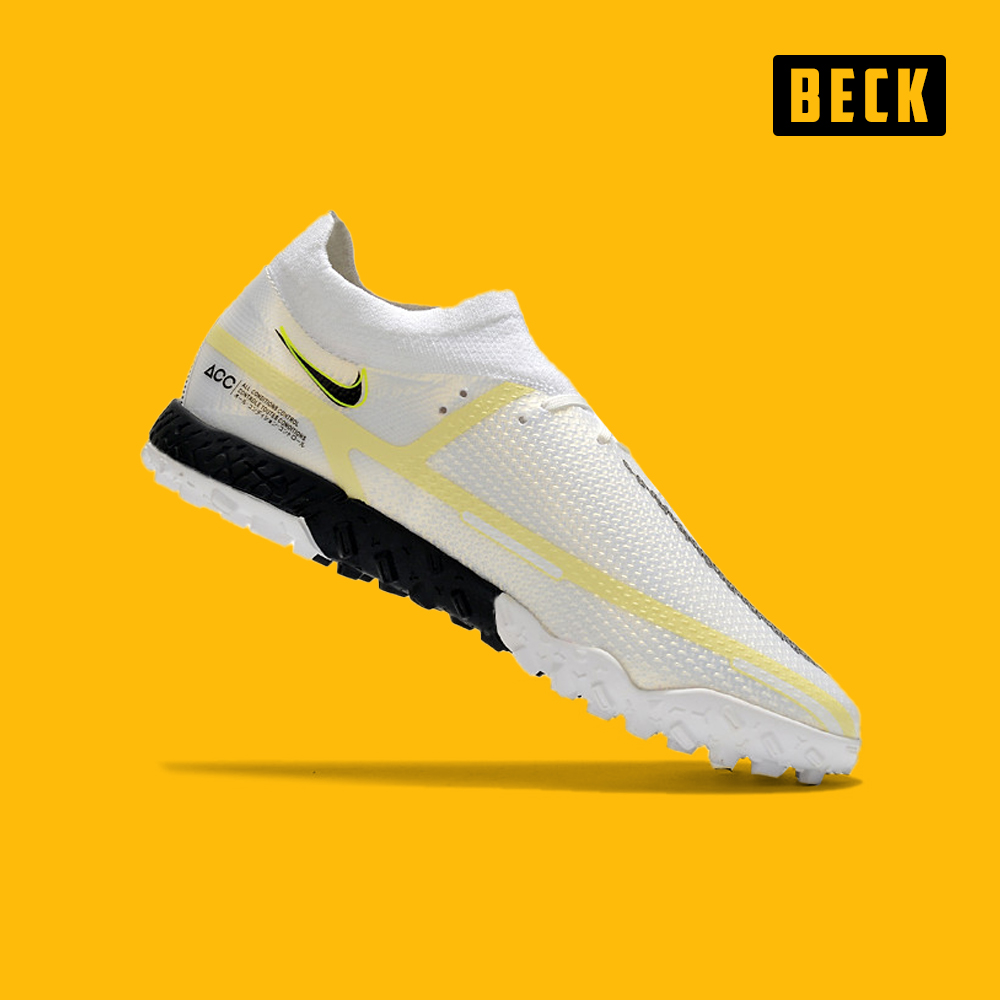 Giày Bóng Đá Nike Phantom GT2 Elite Tokyo Olympics Trắng Vạch Đen Cổ Cao HQ TF