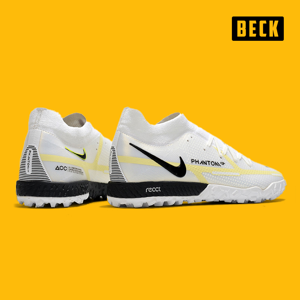 Giày Bóng Đá Nike Phantom GT2 Elite Tokyo Olympics Trắng Vạch Đen Cổ Cao HQ TF