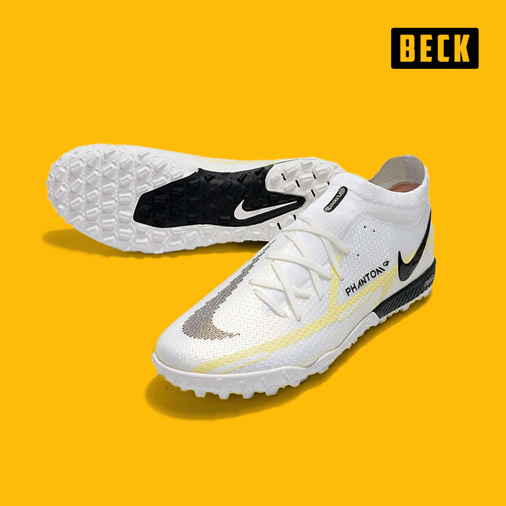 Giày Bóng Đá Nike Phantom GT2 Elite Tokyo Olympics Trắng Vạch Đen Cổ Cao HQ TF