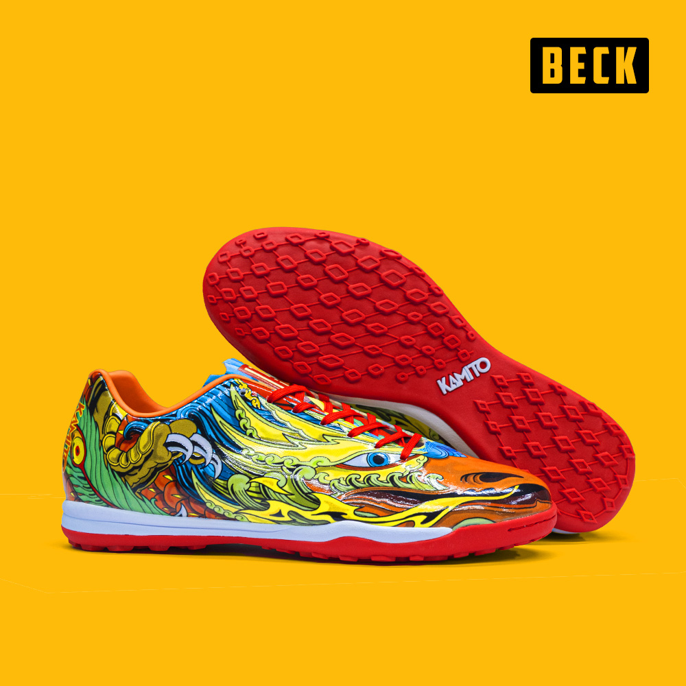 Giày Bóng Đá Trải Nghiệm Kamito Tứ Linh - Phượng Đỏ Chính Hãng TF