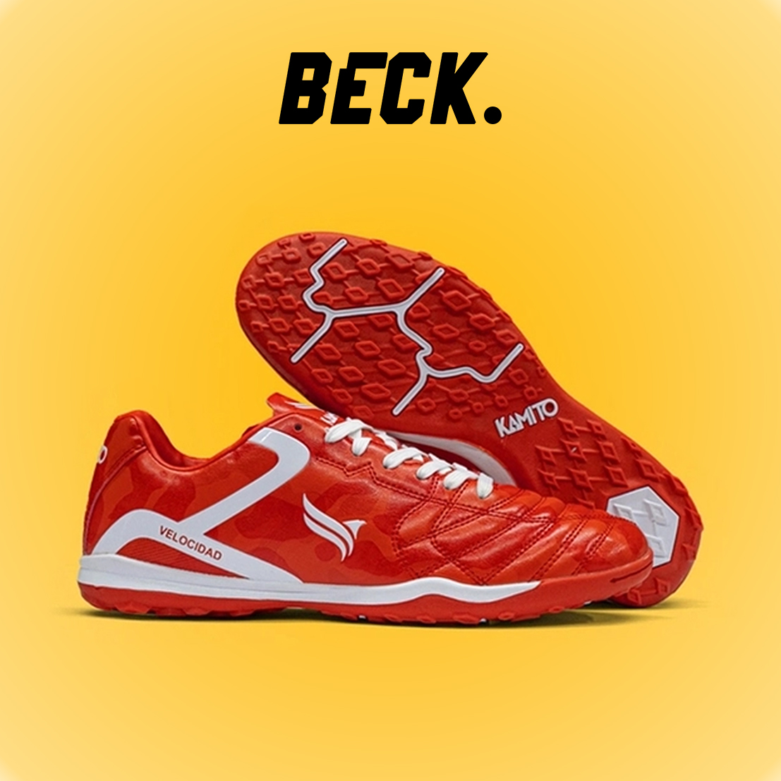 Giày Bóng Đá Kamito Velocidad Legend Đỏ TF