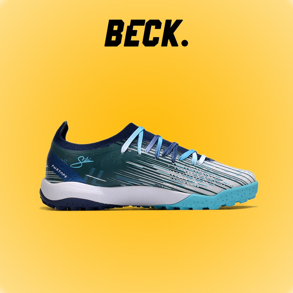 Giày Bóng Đá Puma Ultra Ultimate Xanh Than Vạch Trắng TF