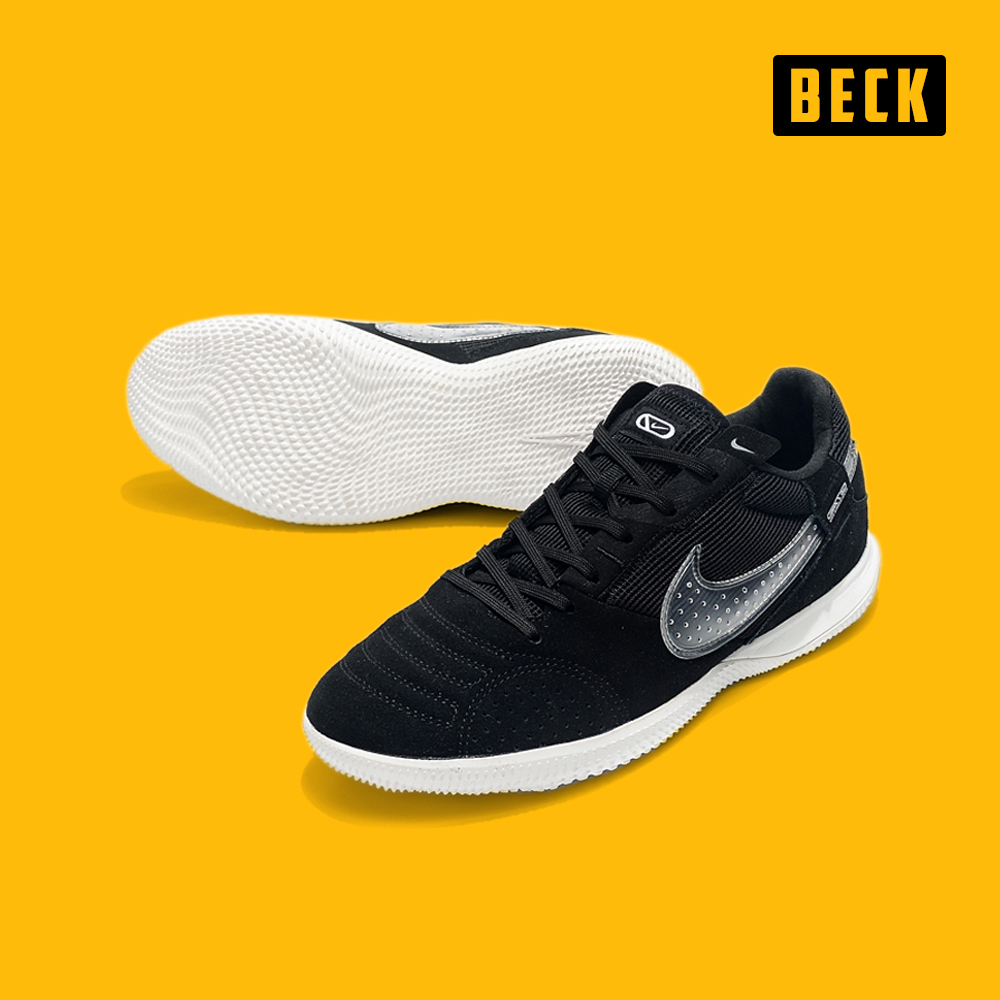 Giày Bóng Đá TQ Nike Street Gato Đen Đế Trắng IC
