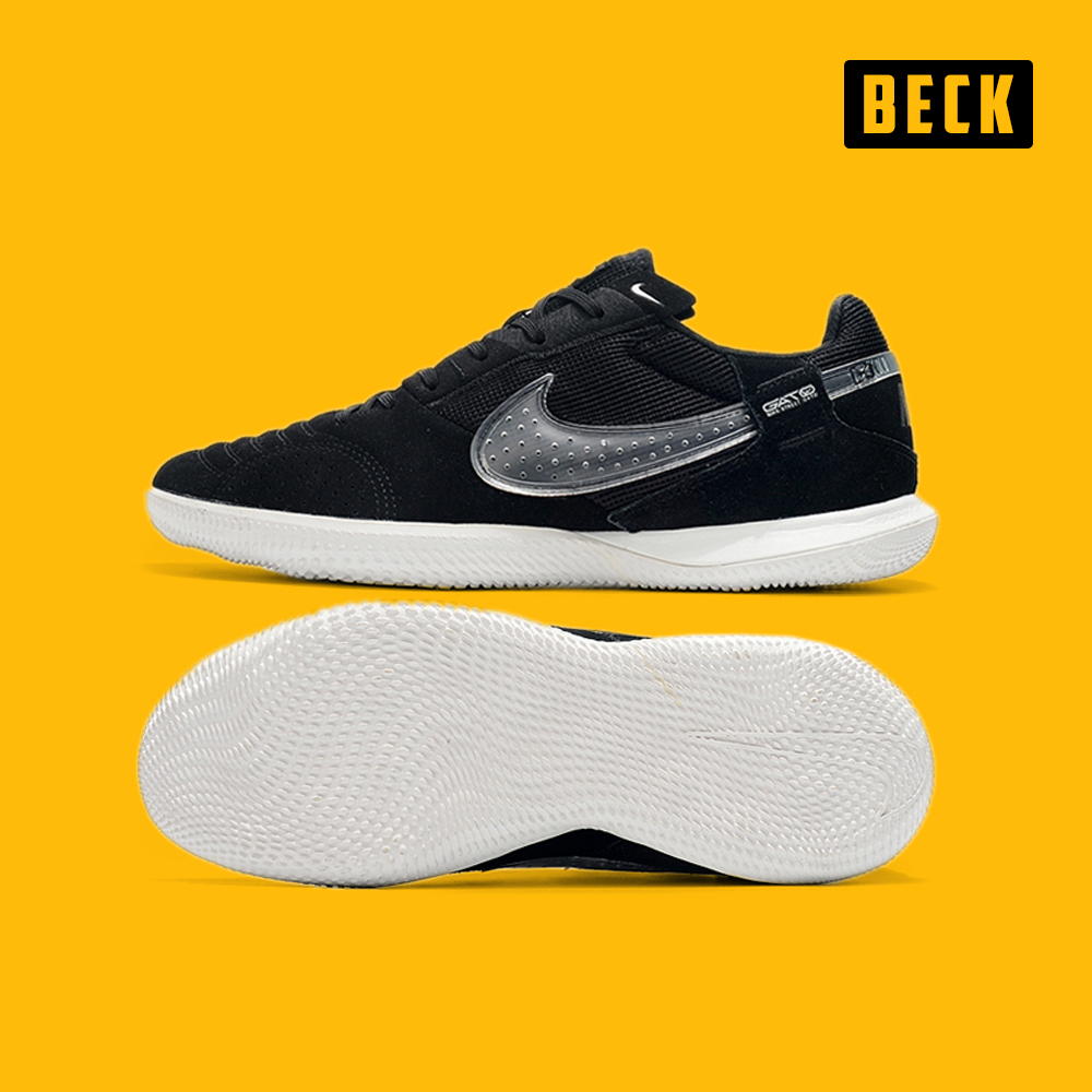 Giày Bóng Đá TQ Nike Street Gato Đen Đế Trắng IC