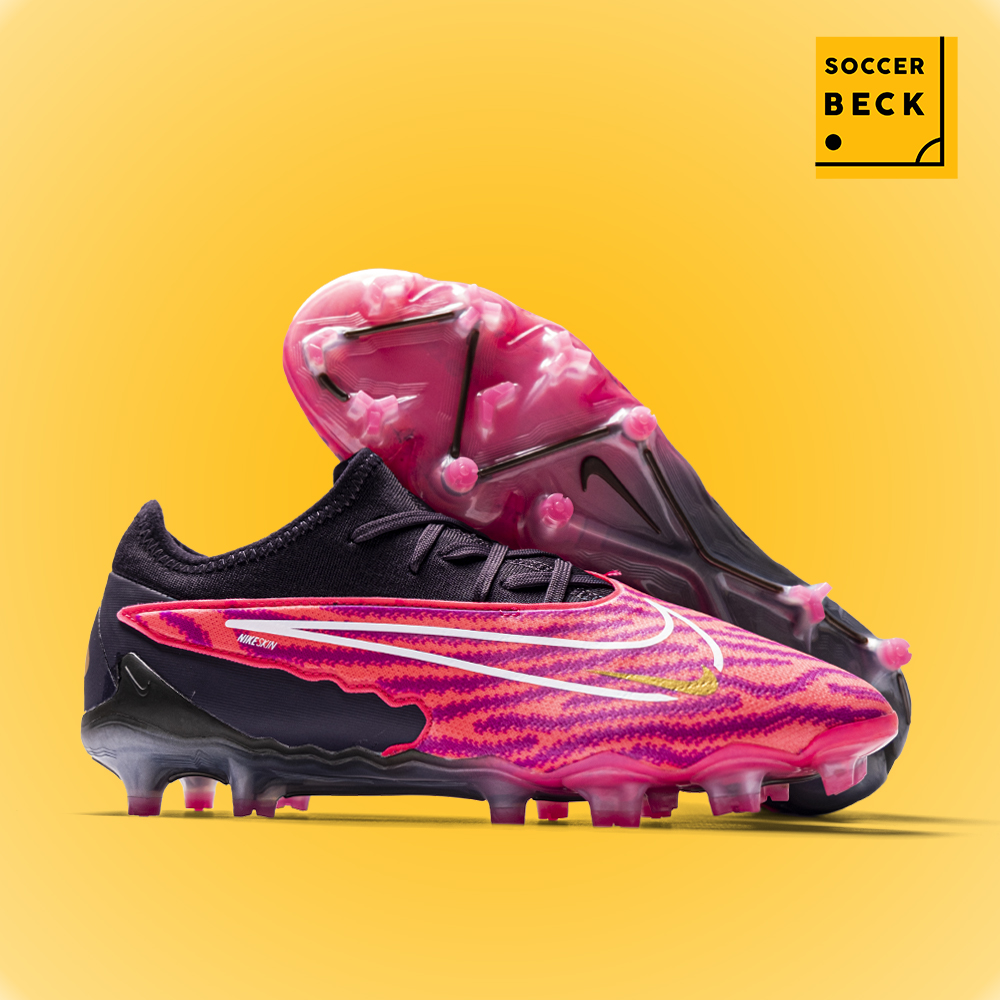 Giày Bóng Đá Nike Phantom GX Pro Đỏ Hồng Cổ Lửng FG