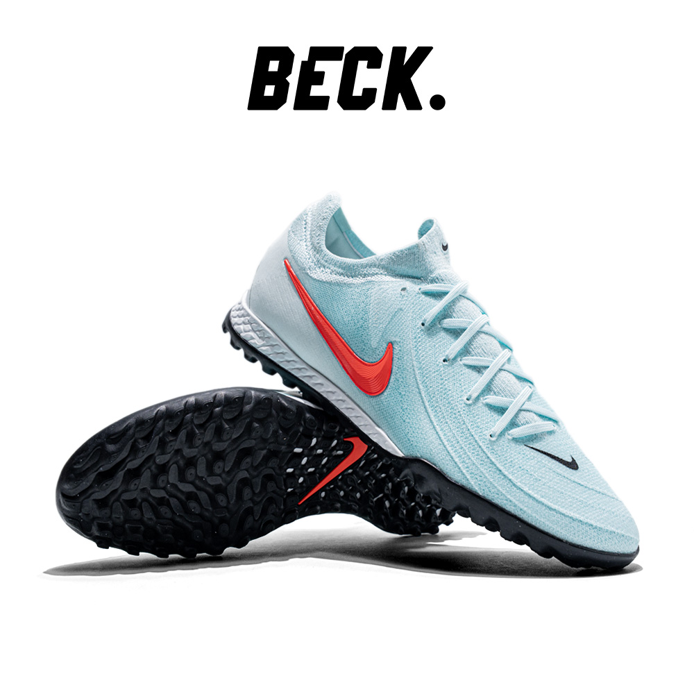 GIÀY BÓNG ĐÁ NIKE PHANTOM GX II PRO TF MAD ENERGY - FJ2583-300 - XANH NGỌC/ĐỎ