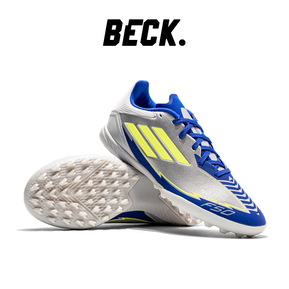 GIÀY BÓNG ĐÁ ADIDAS F50 LEAGUE MESSI TF La Vida Rapida - IH0919 - BẠC/XANH