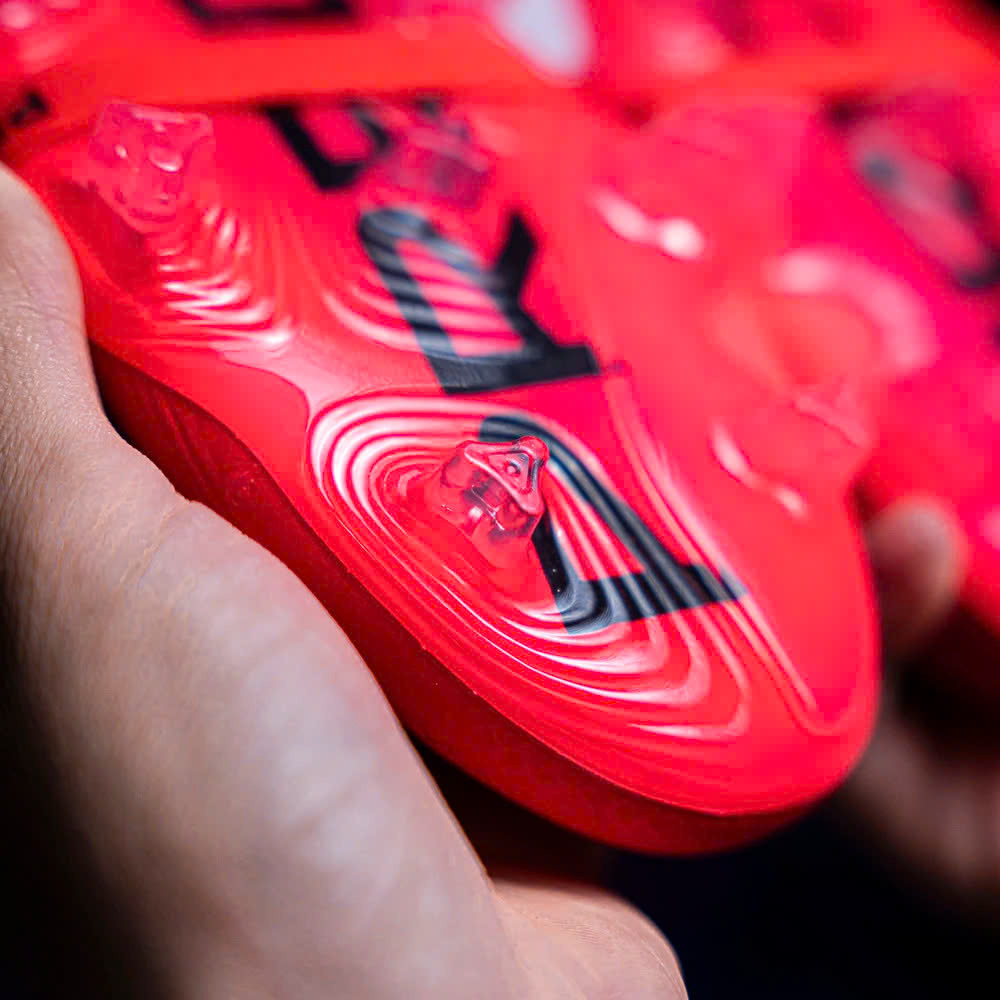 Giày Bóng Đá Trẻ Em Adidas Predator 25 Elite Tongue Đỏ Vạch Trắng HQ FG