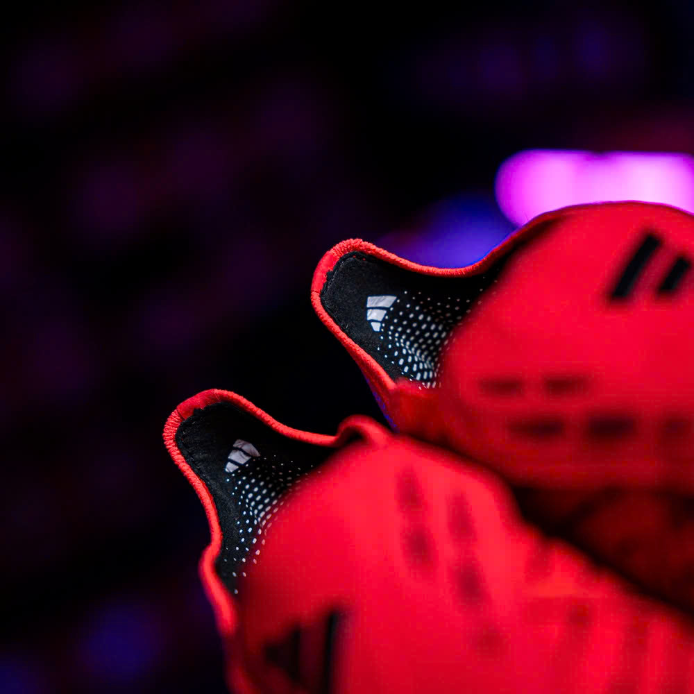 Giày Bóng Đá Trẻ Em Adidas Predator 25 Elite Tongue Đỏ Vạch Trắng HQ FG