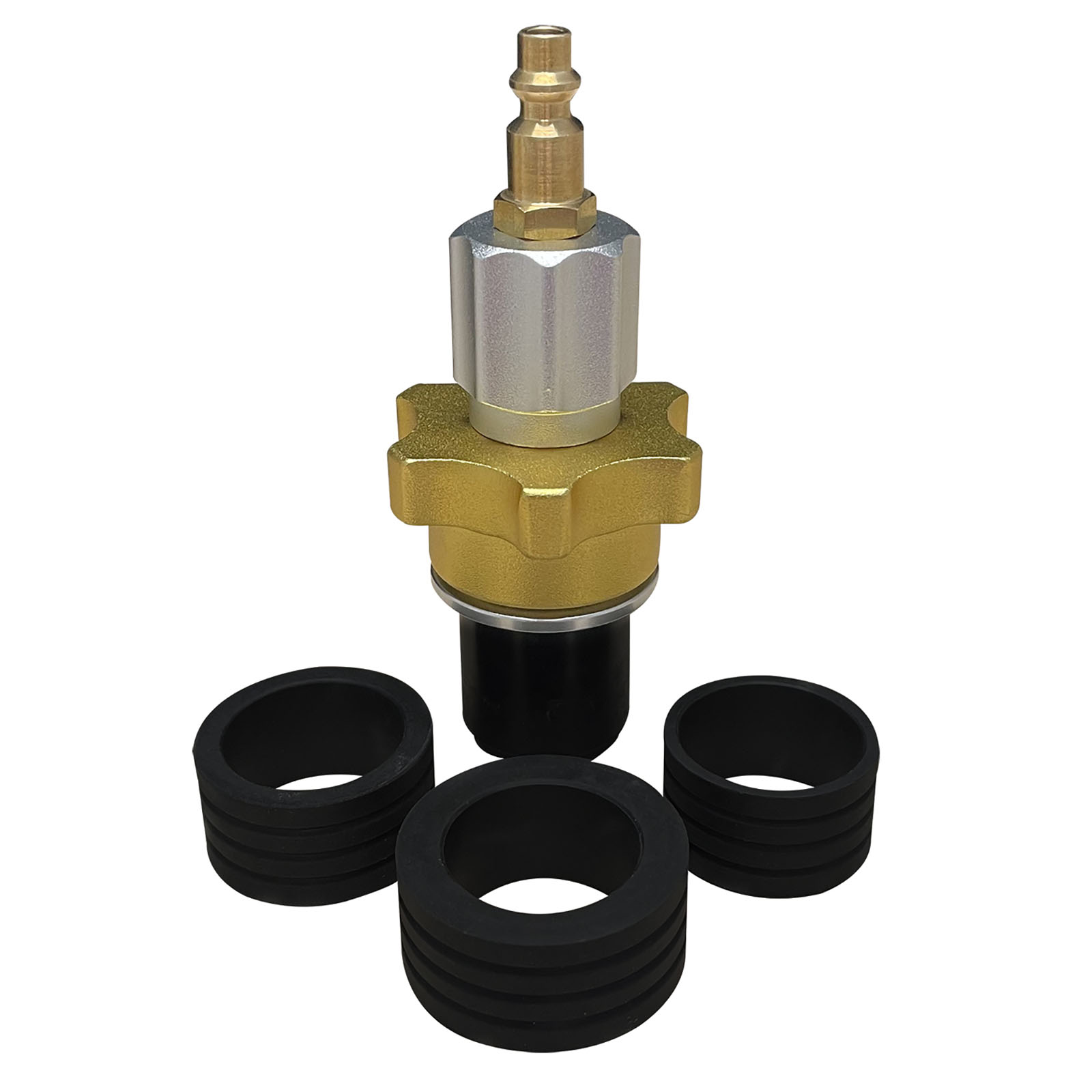 Bộ đầu nối kiểm tra rò rỉ két nước xe tải dùng chung máy tạo khói Mastercool 43060-UHA