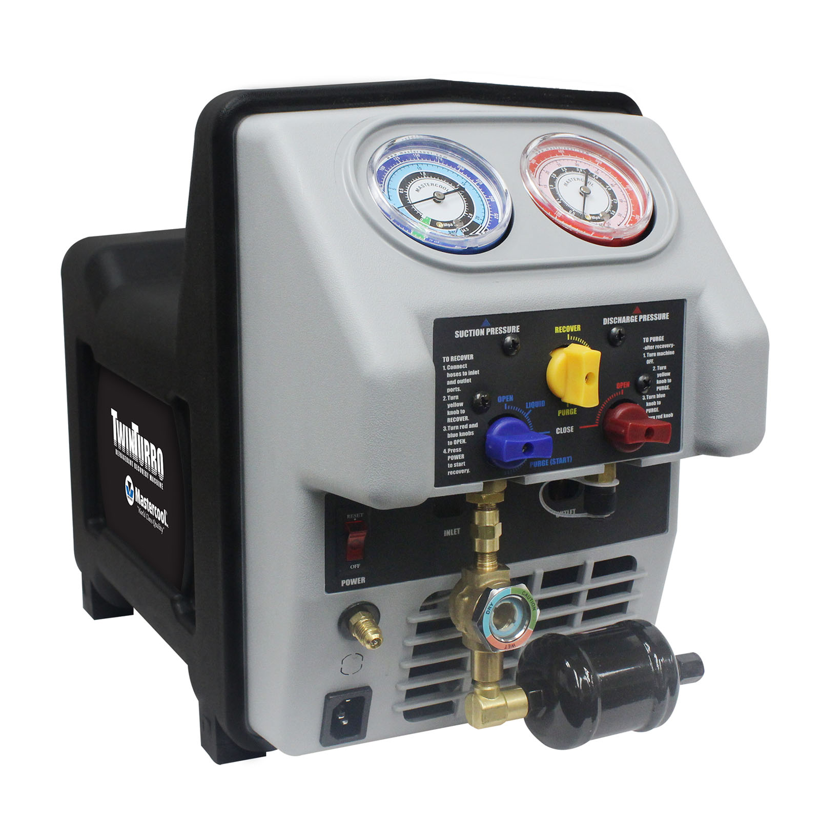 Thiết bị thu hồi gas lạnh R134a, R22, R410A Mastercool 69350-220