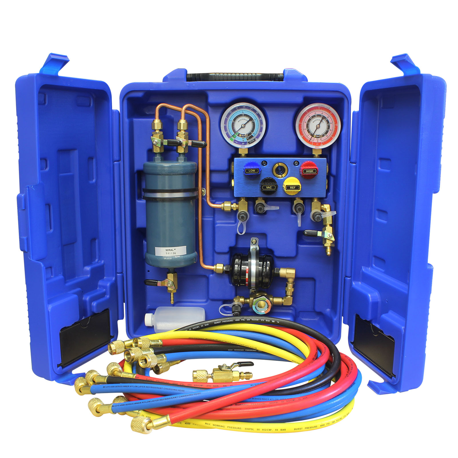 Bộ tách dầu và hơi ẩm Mastercool 69500-220 ( giúp thu hồi gas nhanh chóng )