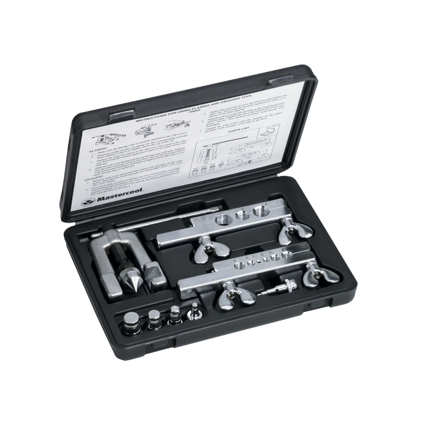 Bộ ụng cụ loe ống đồng tiêu chuẩn 45º Mastercool 70053