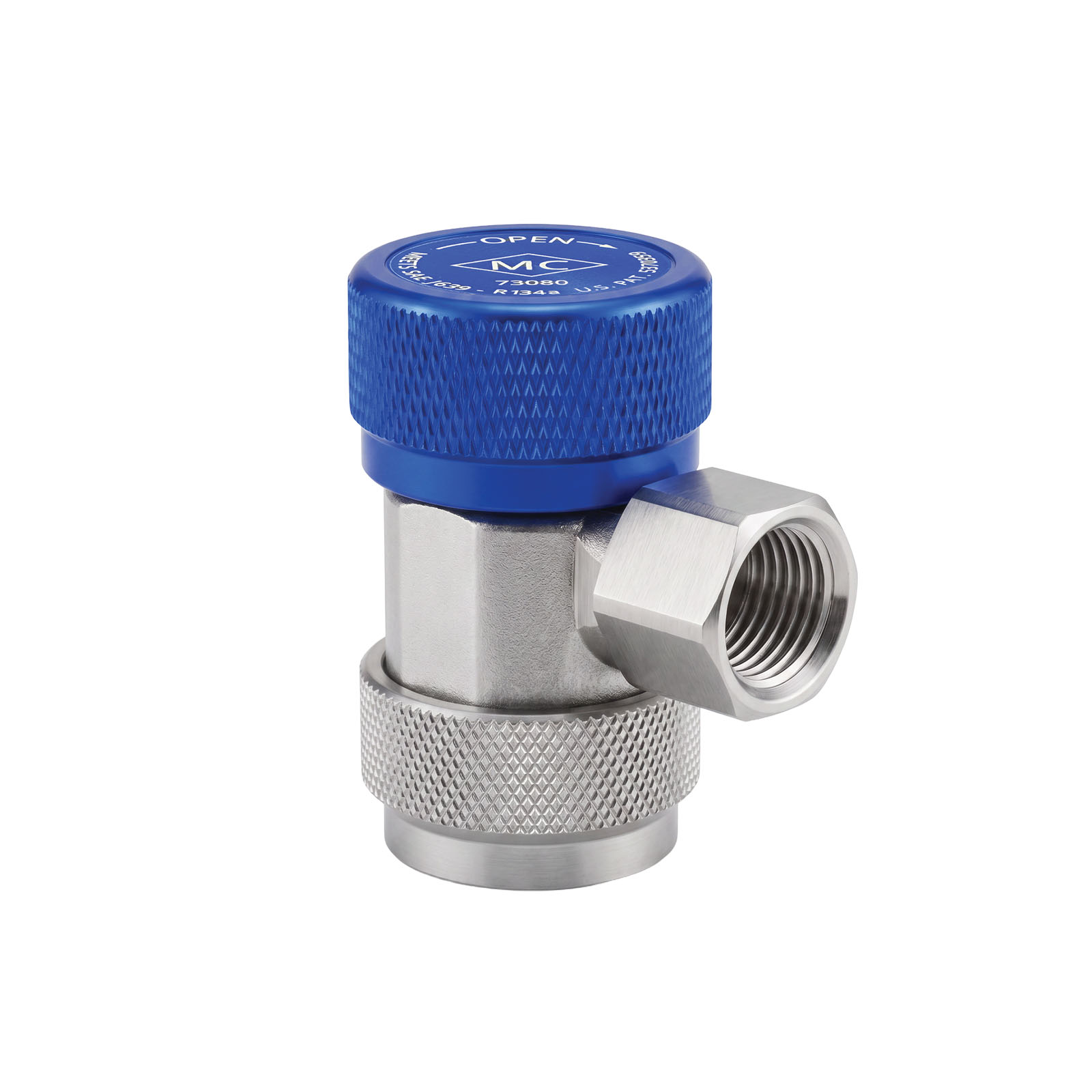 Đầu nhấn nhanh đường áp thấp gas R134a 14mm-F x 13mm Mastercool 82934