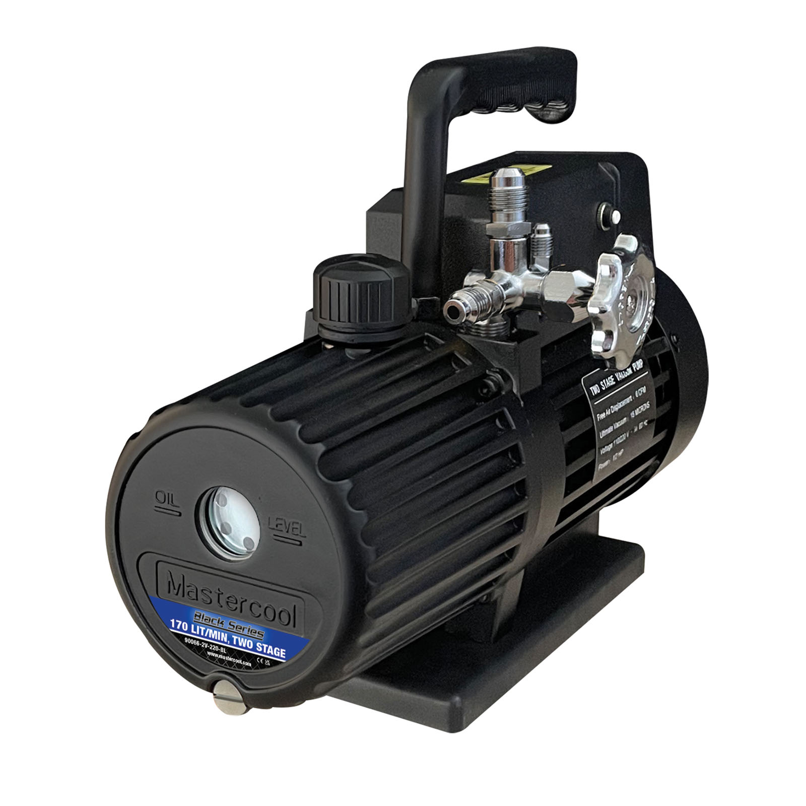 Máy bơm rút chân không 170 lít 2 cấp không tia lửa Mastercool 90066-220-BLSF