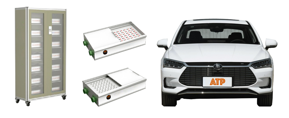 Mô hình tổng thành chuẩn đoán lỗi trên xe ô tô điện BYD ATP-25003BD