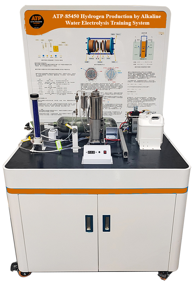 Mô hình hệ thống đào tạo sản xuất hydro bằng điện phân nước kiềm ATP-85450