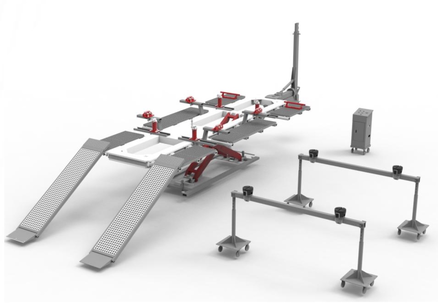 Bệ kéo nắn xe tai nạn chuyên dùng cho xe ô tô điện UL-H600 Uniliner