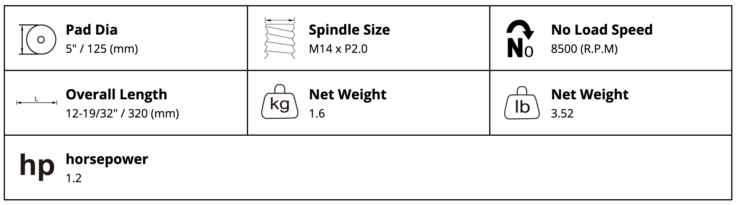Máy mài góc dùng pin 125mm DG-502