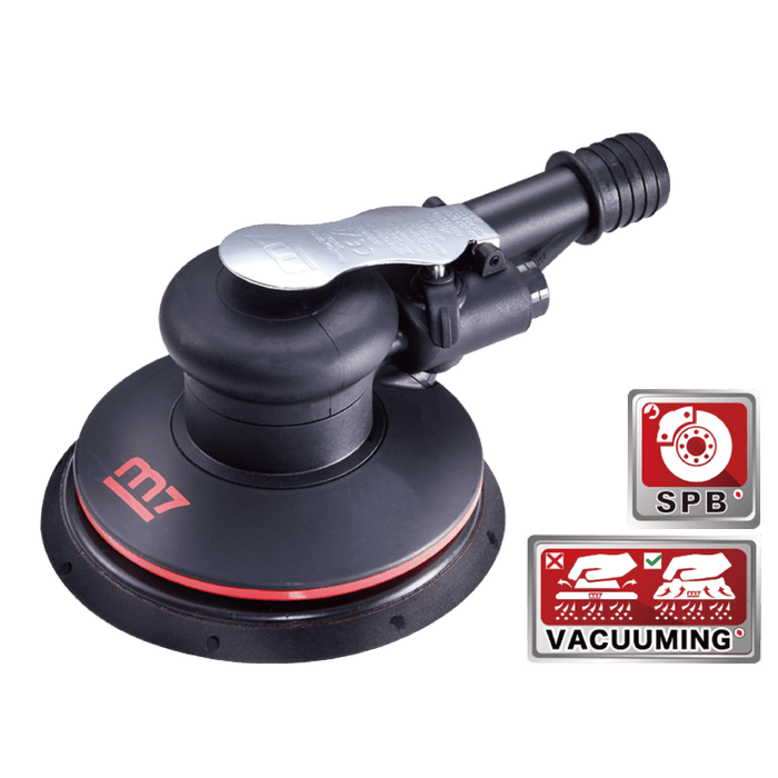 Máy chà nhám tròn 6 inch dùng khí nén có hút bụi QB-51612